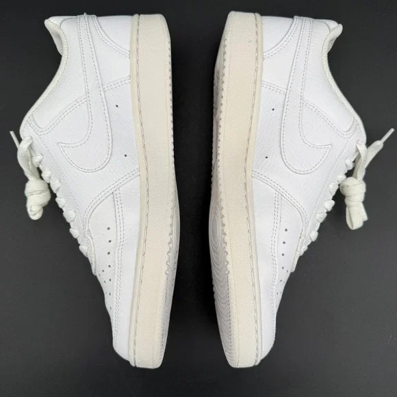 Nike Court Vision Low Womens White Sneakers CD5434-100 Size 9 - Picture 10 of 15